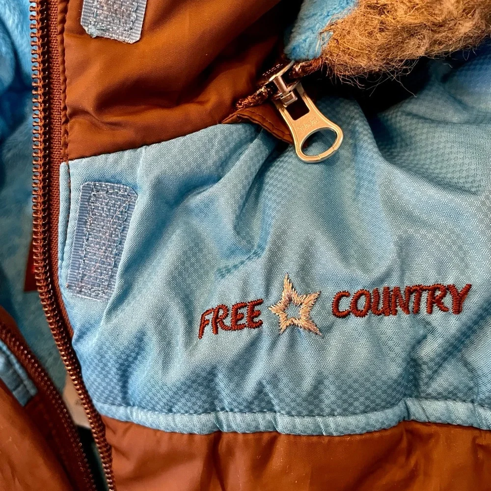 Free Country Winter Coat girl 10/12
